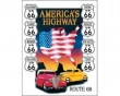 Köp America's Highway - Retro Skylt