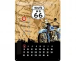 Köp 3D Metallskylt Route 66 - Kalender..