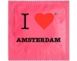 Köp Kondom - I Love Amsterdam Rosa