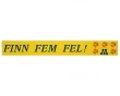 Dekal Retro, Finn Fem Fel!
