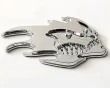 Emblem CarLogo - Flaming Skull