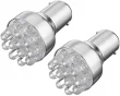 LED Glödlampa BA15s 12-LED Blå