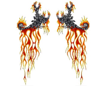 Köp Blazing Scorpions - CarTattoo Billigt Online