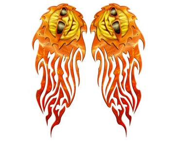 Köp Blazing Sun - CarTattoo Billigt Online