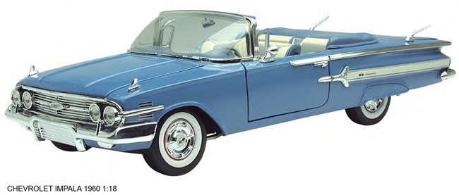 Köp Chevrolet Impala 1960 Cab - Modellbil Billigt Online