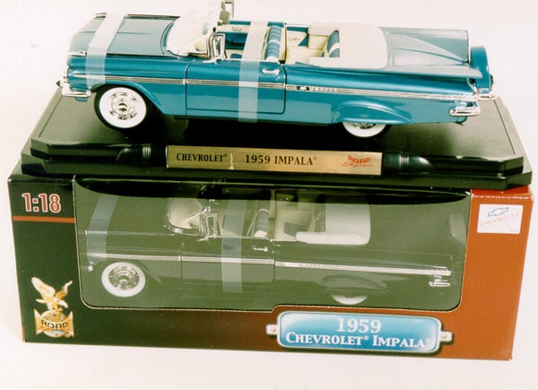 Köp Chevrolet Impala 1959 - Modellbil Billigt Online