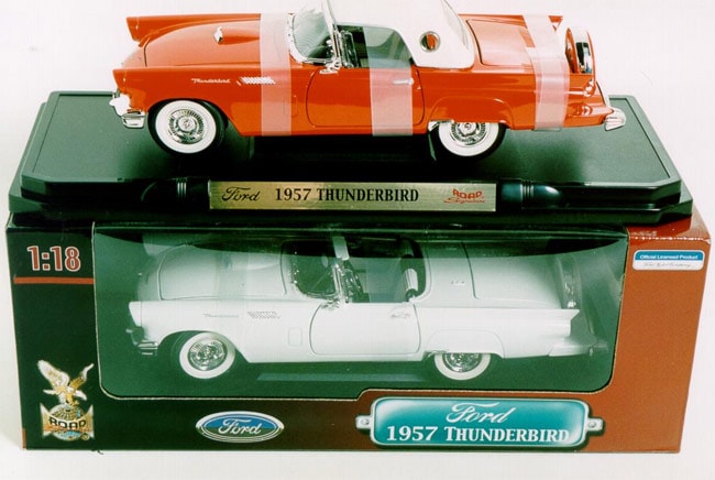 Köp Ford Thunderbird 1957 - Modellbil Billigt Online