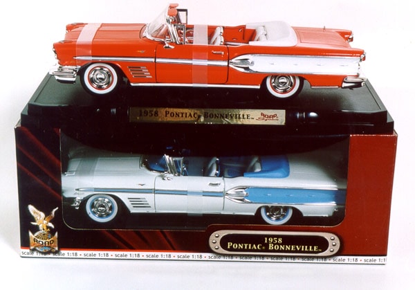 Köp Pontiac Bonneville 1958 - Modellbil Billigt Online