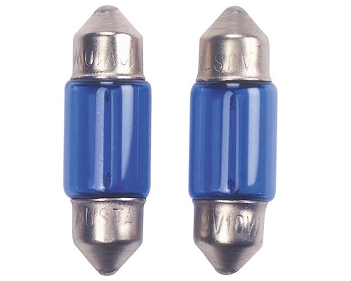 Köp Glödlampa Blå 10W 11x39 Billigt Online