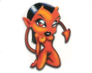 Köp Diabolic Girl - 12x9 Billigt Online