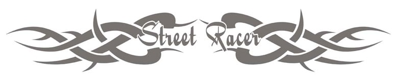 Köp Bakrutedekal - Tribal 1 Street Racer Billigt Online