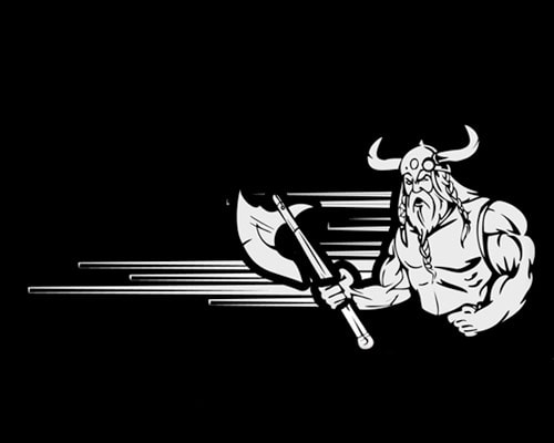 Köp Tir Tribal 14 Viking - Semitransparent Dekal Billigt Online