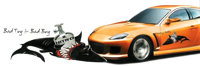 Köp Nitro Shark x2 - Dekal Billigt Online