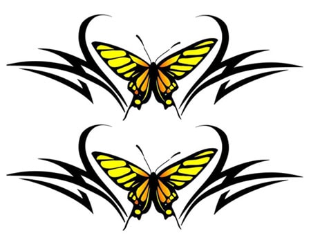 Köp Butterfly Tribals - Dekal Billigt Online