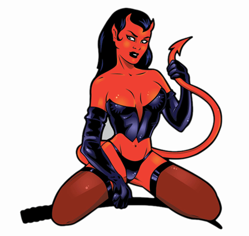 Köp Diabolic Girl II - 11x10 Billigt Online