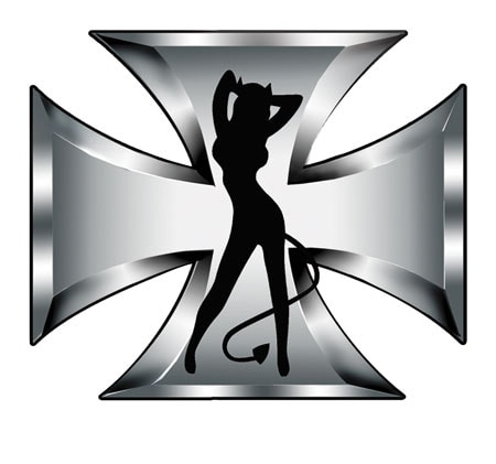 Köp Cross Diablo Girl - Dekal Billigt Online