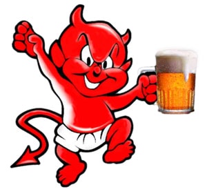 Köp Devil Beer - Dekal Billigt Online