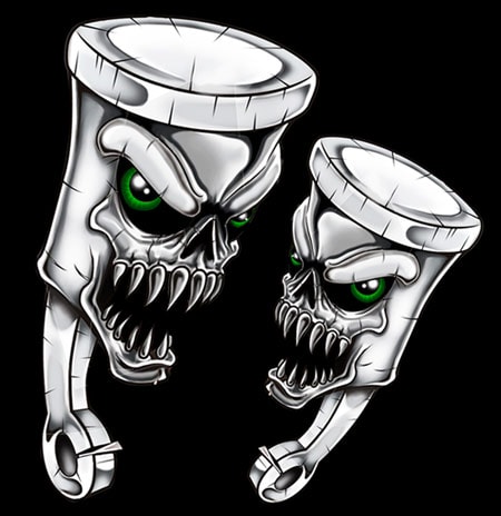 Köp Evil Valves - Dekaler Billigt Online