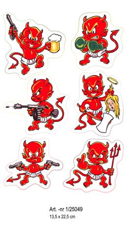 Köp Baby Devil Mix - Dekaler Billigt Online