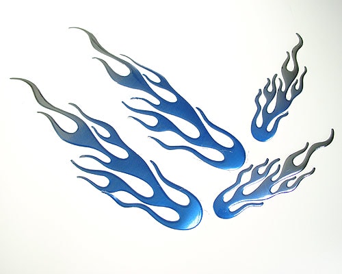 Köp Liquid Flames Blå 4-pack Billigt Online