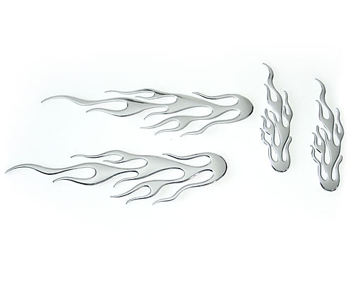 Köp Kromade Flames 4-pack Billigt Online