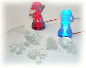 Köp Blue & Red Mini-Lamps Billigt Online