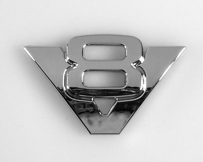 Köp Emblem Chrome Style - V8 Embed Billigt Online