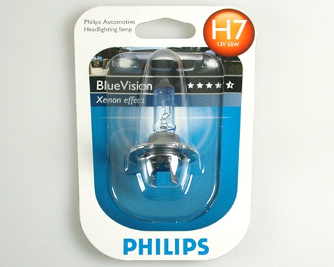 Köp Glödlampa Philips Blue Vision H7 Billigt Online
