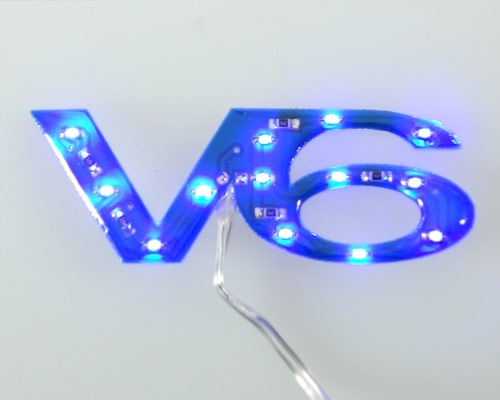 Köp LED Emblem - V6 Billigt Online