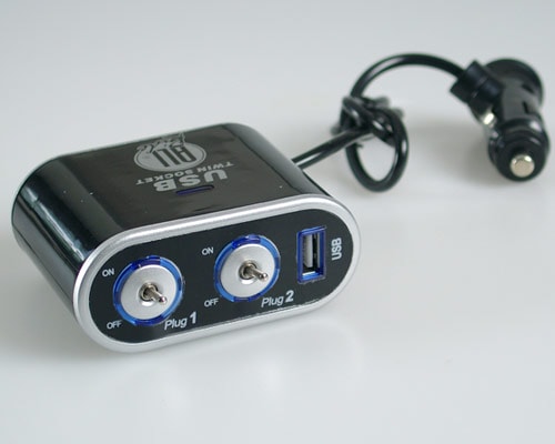 Köp Socket Switch & USB LED - 2-way Billigt Online