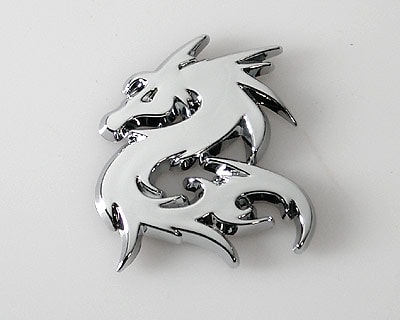 Köp Emblem Chrome Style - Dragon Billigt Online