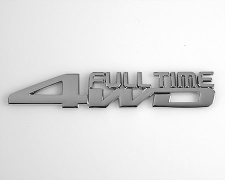 Köp Emblem Chrome Style - Full Time 4WD Billigt Online