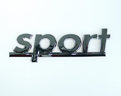 Köp Emblem Chrome Style - Sport Billigt Online
