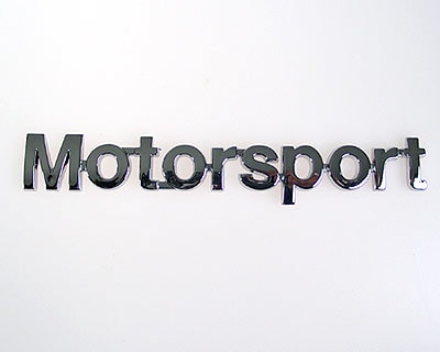 Köp Emblem Chrome Style - Motorsport Billigt Online