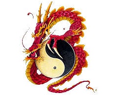 Köp Ying & Yang Dragon - CarTattoo Billigt Online