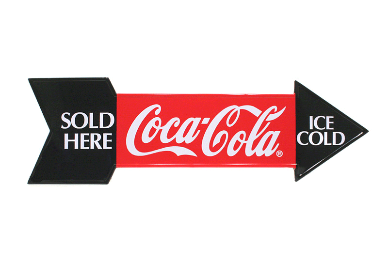 Köp Coca-Cola Skylt Pil Billigt Online