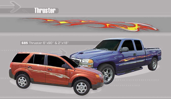 Köp Thruster 15x228 & 5x45 - Airbrush GFX Billigt Online