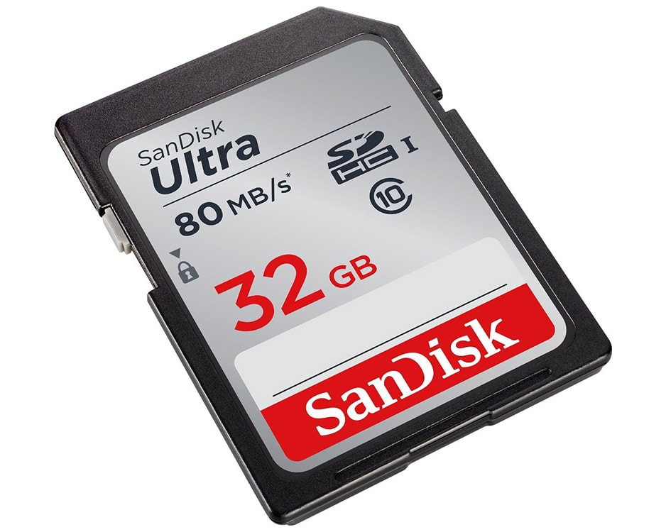Minneskort, Sandisk Secure Digital SDHC Ultra 32GB