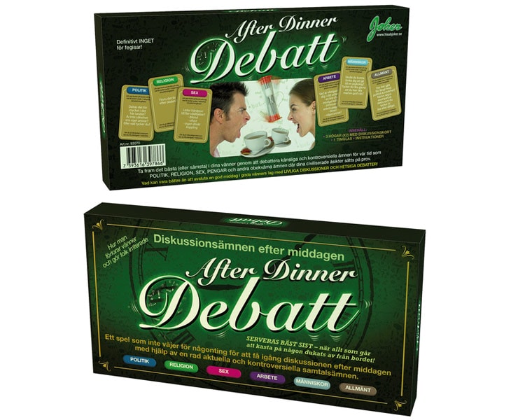Köp After dinner debatt Billigt Online