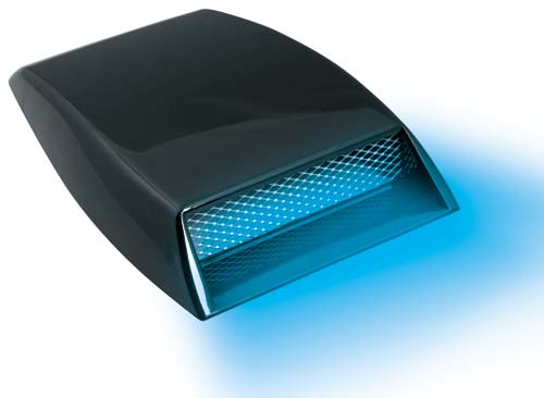 Köp Air Flow Scoop DAF 16 Blue LED- Luftintag Billigt Online