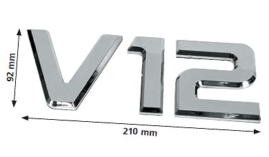 Köp Emblem V12 Billigt Online