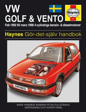 Köp VW Golf III & Vento (92-98) - Reparationshandbok Billigt Online