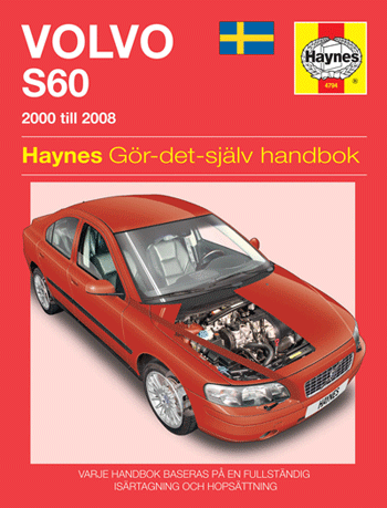 Köp Volvo S60 (01 - 08) - Reparationshandbok Billigt Online