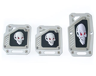 Köp Fotpedal White Skull Billigt Online