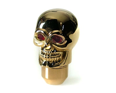 Köp Växelspak Skull-Gold Red-eye Billigt Online
