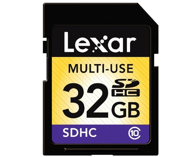 Minneskort Lexar SD-card Class 10 32GB
