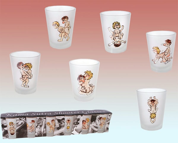 Köp Shot Glas - Kamasutra 6-pack Billigt Online