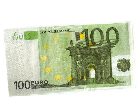 Köp Servett 100-eurosedel Billigt Online