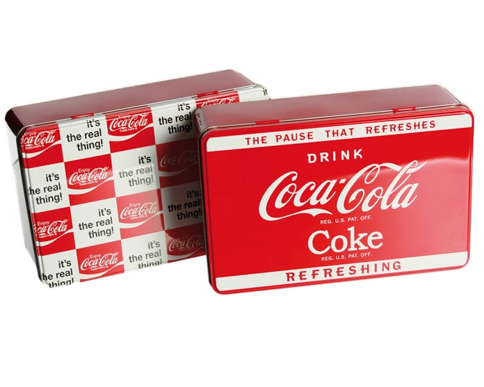 Köp Coca-Cola Plåtbox Billigt Online