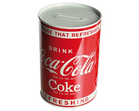 Köp Coca-Cola Sparbössa Billigt Online